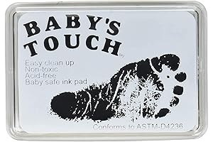 Baby's Precious Prints: Capture Every Cherished Foot and Hand Imprint with Our Reusable Ink Pads