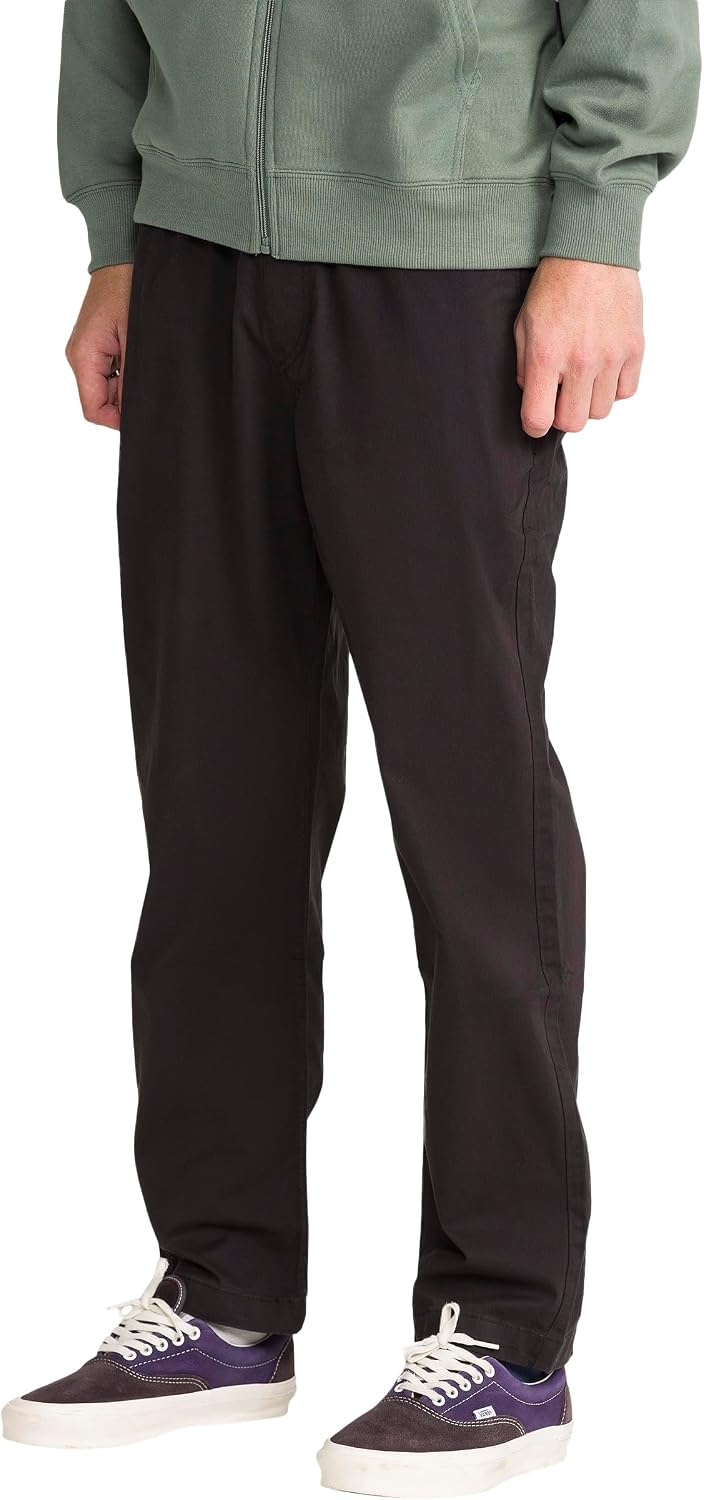 Volcom Men's Road Trip Elastic Waist Travel Comfortable & Modern Fit, Casual Pants with Adjustable Waistband