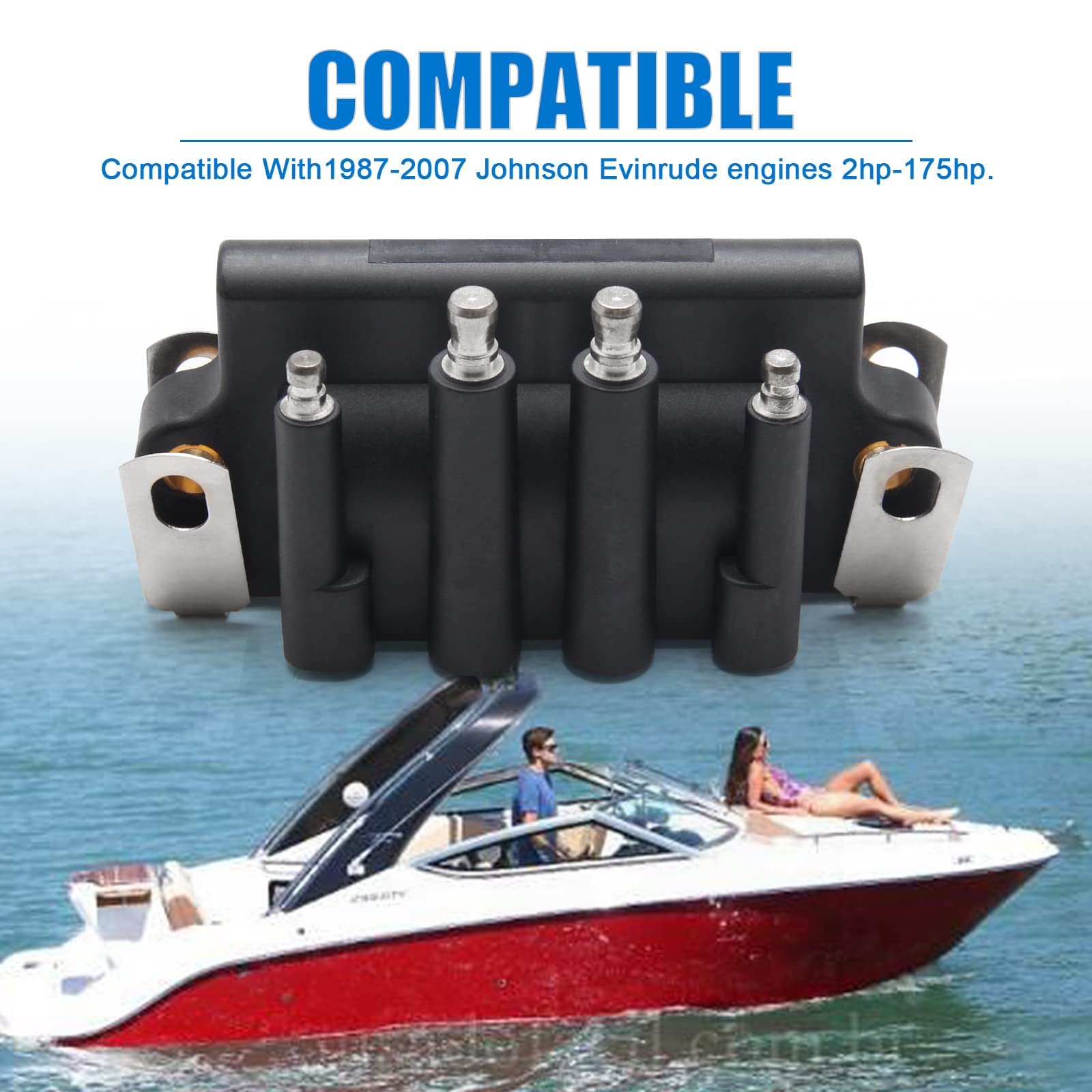 3X MODULE DE Bobine D'Allumage Pour Moteurs Hors Bord 63V 85570 00 00