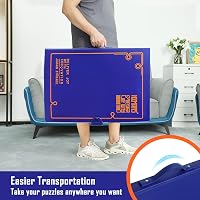 HXMARS 1000 darabos puzzle tároló mappa 20 zsebbel, hordozható szervező 5