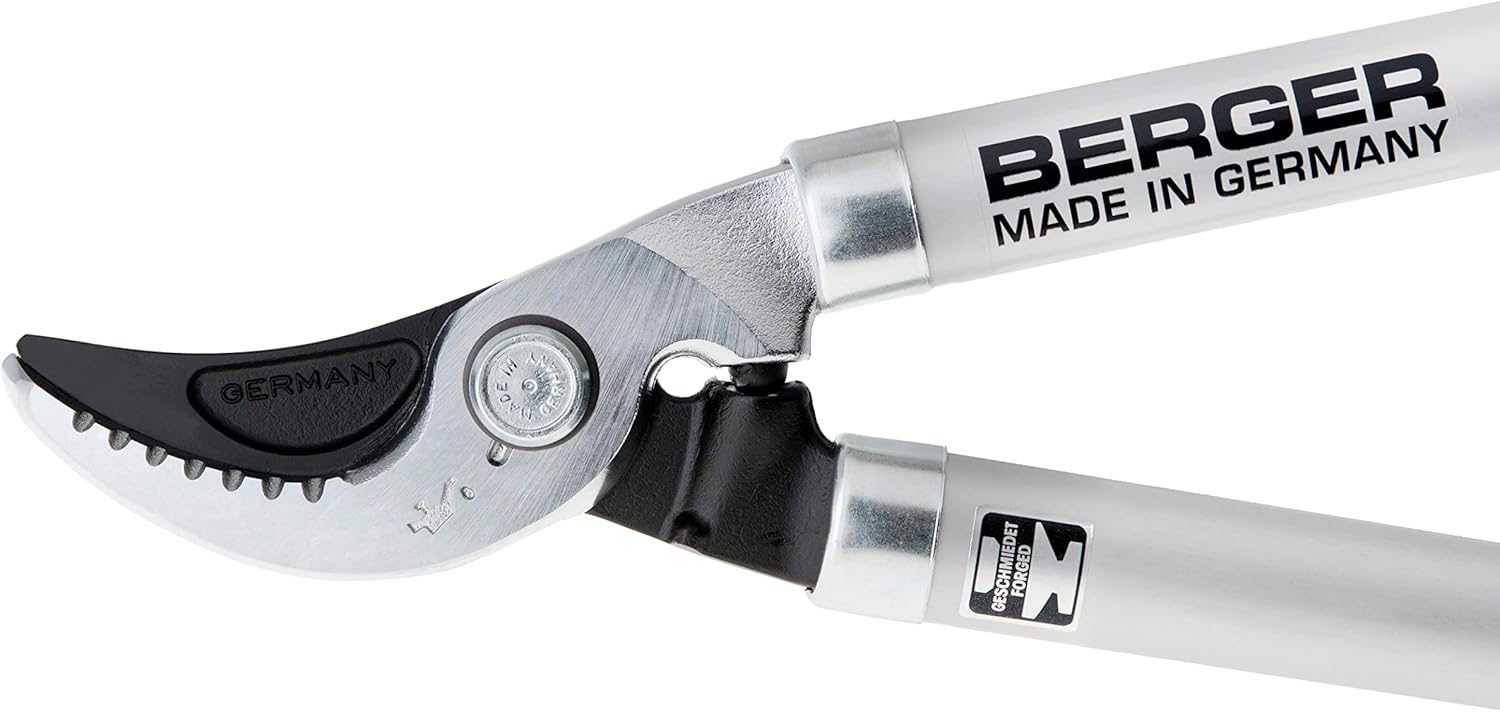 Berger Lopping shear bypass classic, length: 450 mm made of high-grade steel, pruning shear with stop damper no. 4195