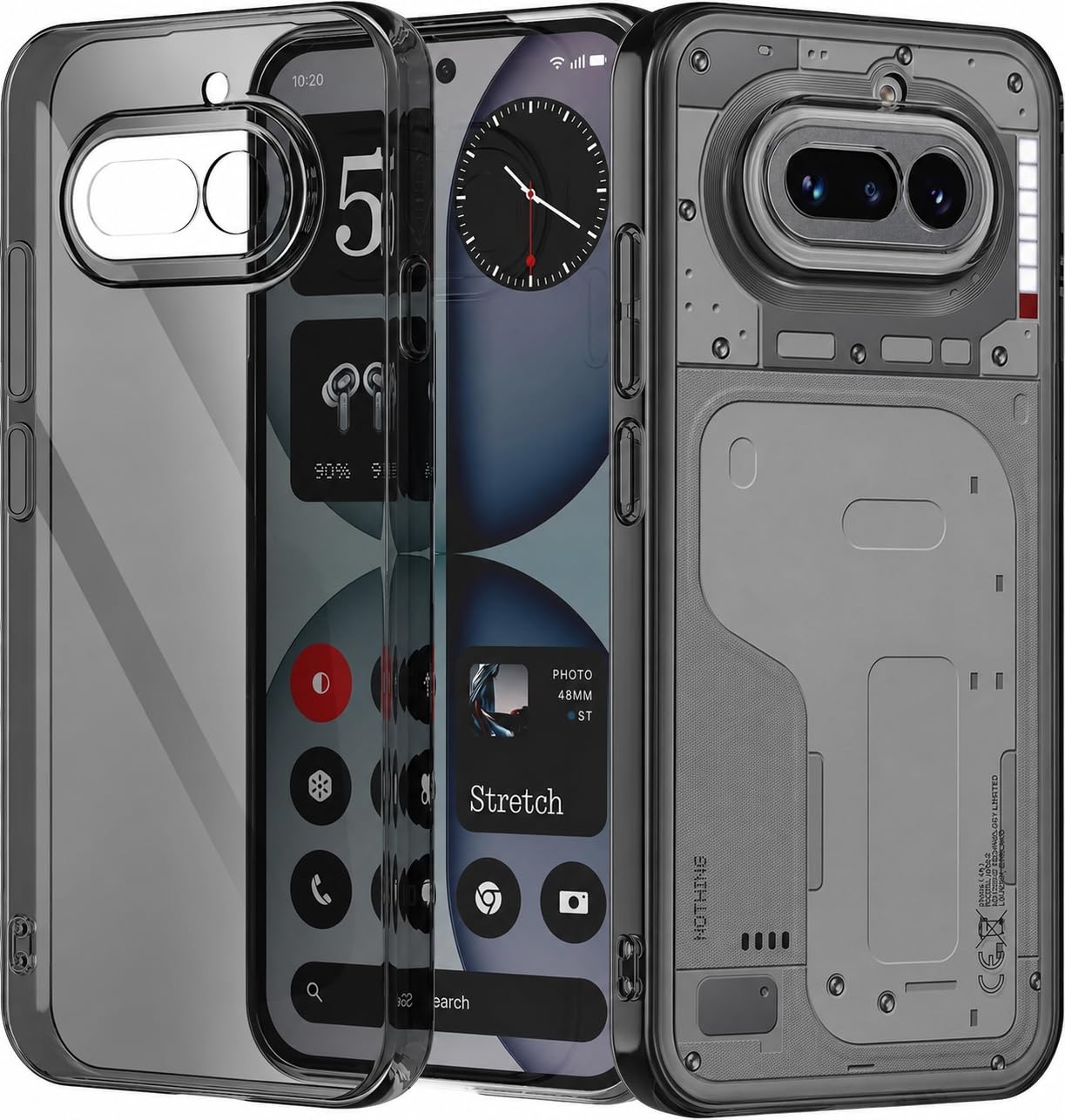 VONZEE Samsung Galaxy S25 fe 5G Clear Case - Military Grade Protection -26 VONZEE Samsung Galaxy S25 fe 5G Clear Case - Military Grade Protection -26