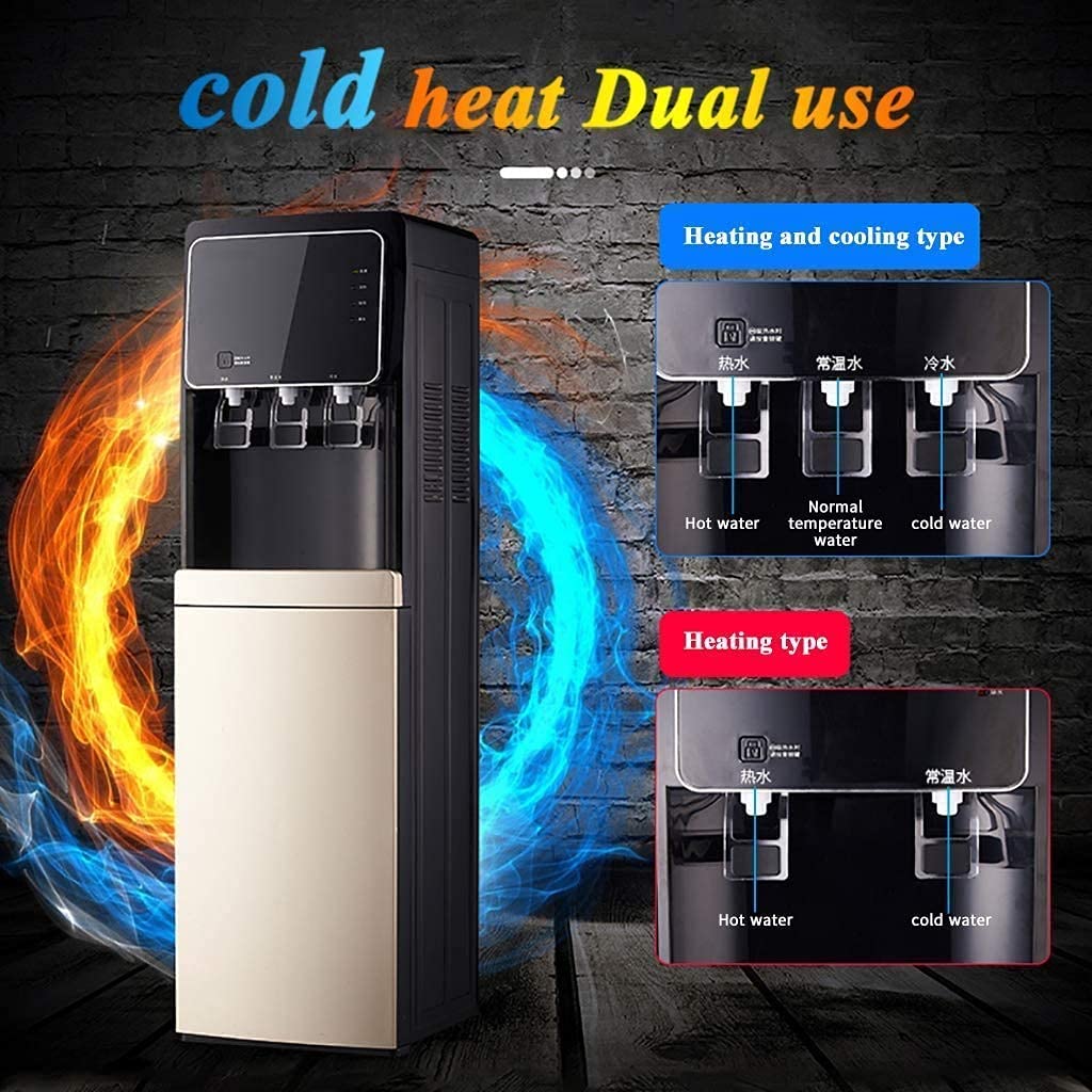 Dispensador De Agua Vertical Actualización De Piso Dispensador De Enfriador De Agua Carga Bot Enfriador De Agua Embotellada Fría Dispensa Agua Ambiental O Enfriada Para El Hogar Y La Oficina Dispensad