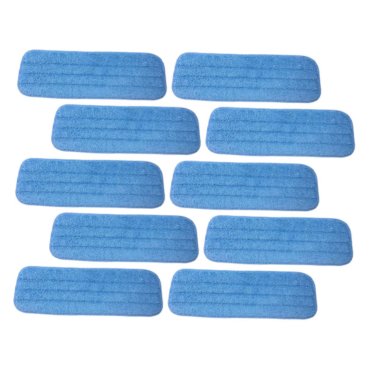 10 Pezzi Panni Microfibra per Scopa, Lavabili e Riutilizzabili | Pavimenti e Laminato, Ricambio Sostituibile, Pulizia Domestica Riducendo Sprechi