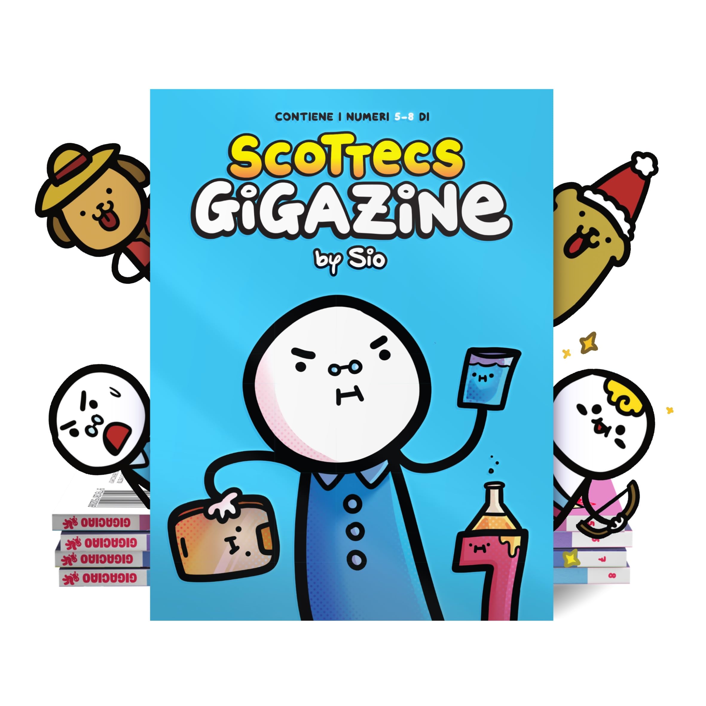 Scottecs Gigazine Cofanetto 2: Vol. 5-8