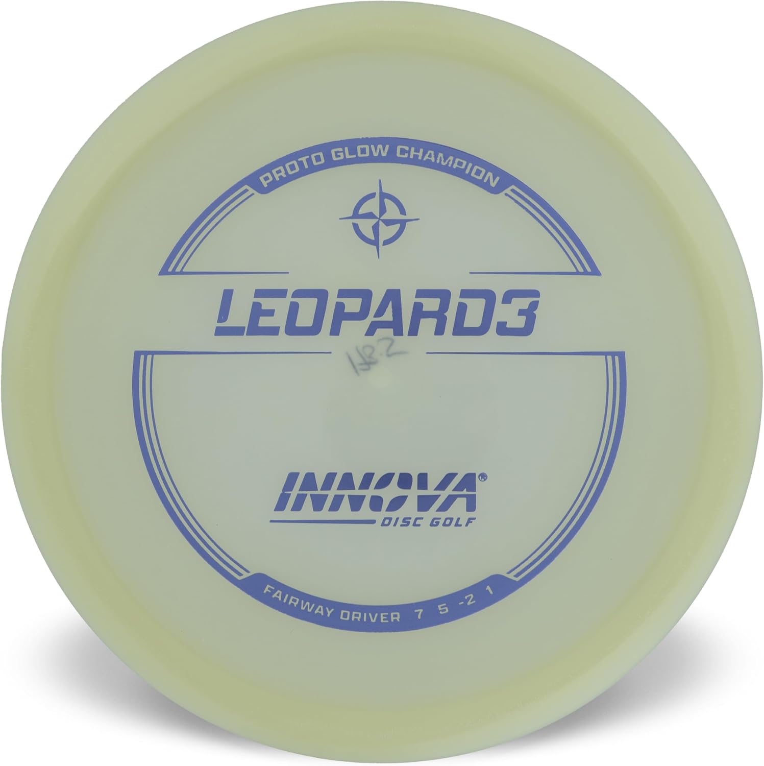Innova Proto Glow Champion Leopard3 – Glow in the Dark Disc Golf Fairway Driver