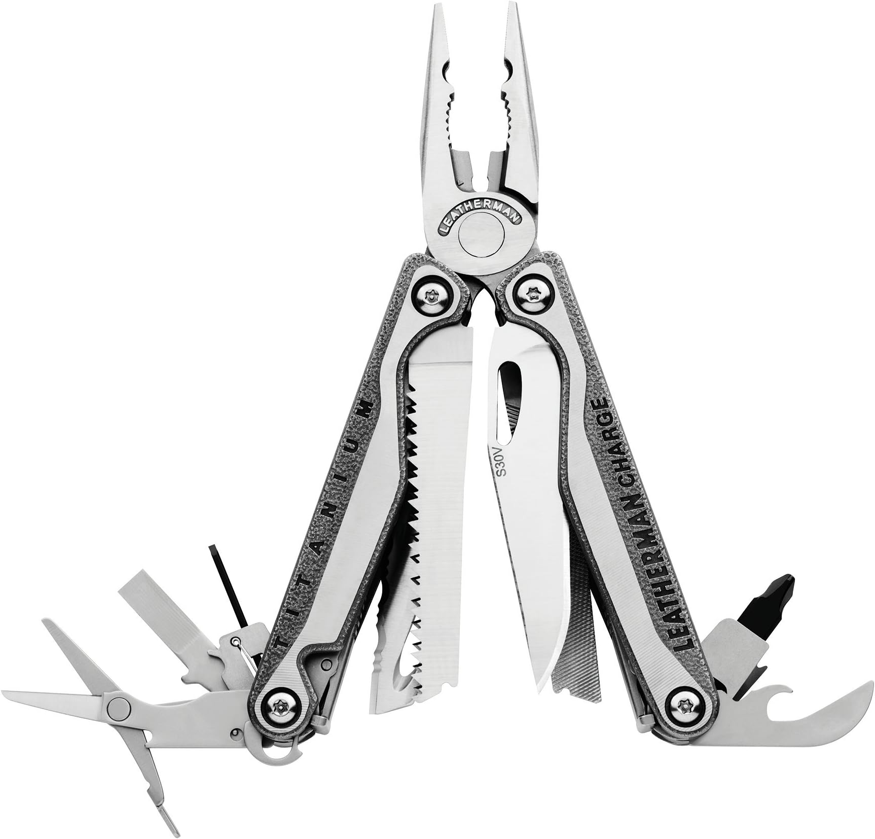 Leatherman - Charge TTI Multitool, Stainless Steel with Nylon Sheath