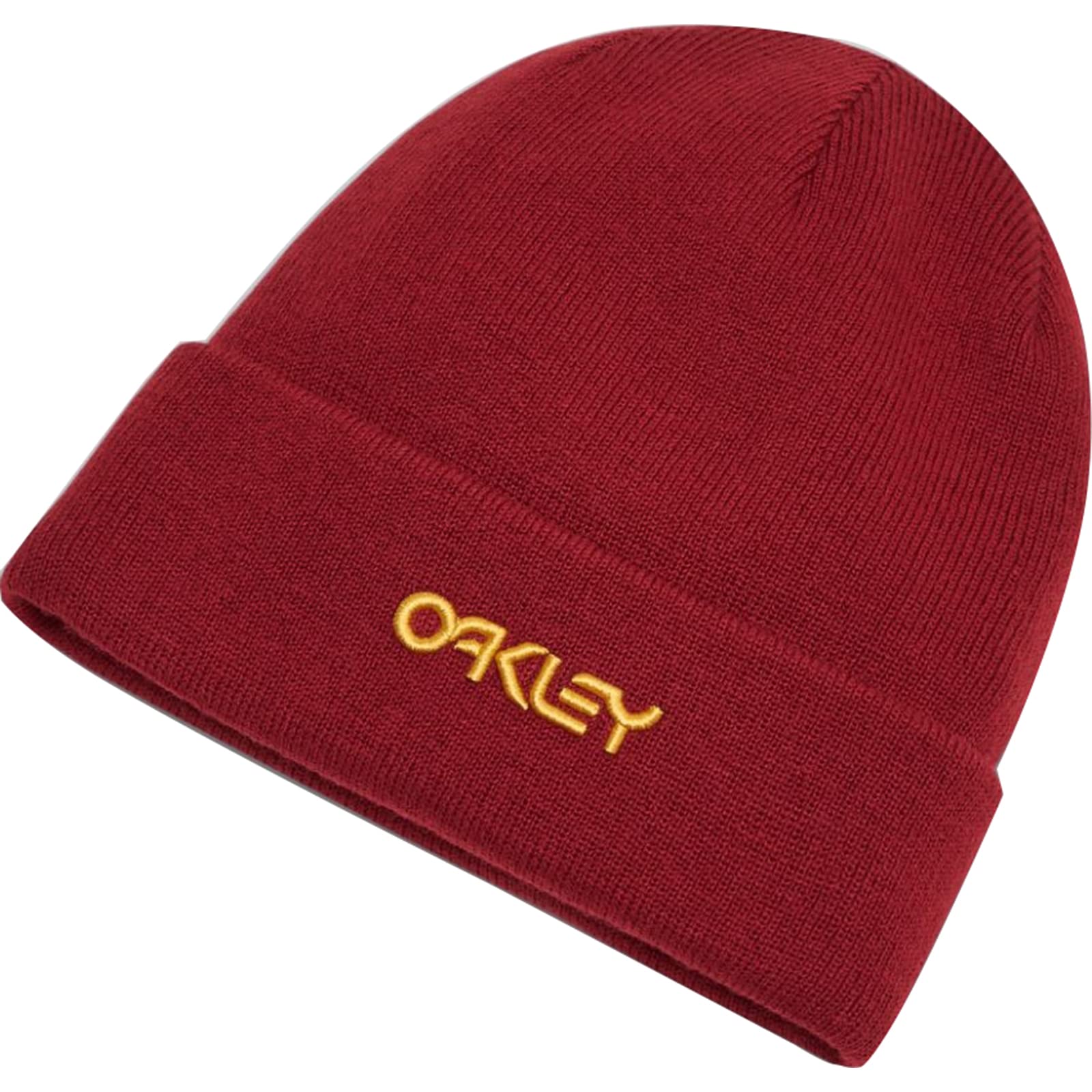 Oakley Unisex's B1B Logo Beanie, Iron Red, One Size