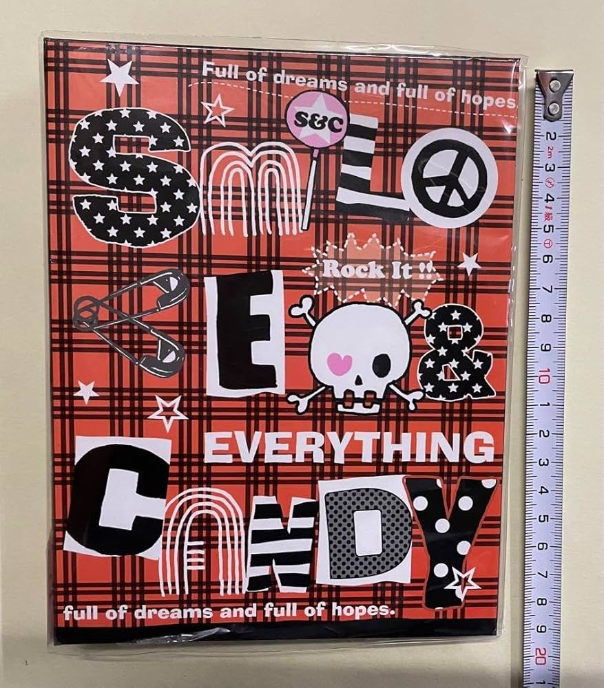 クラックス　サイン帳　プロフィール帳　レトロ　ドクロ クラックス サイン帳 プロフィール帳 レトロ ドクロ