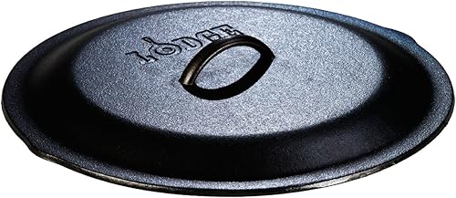 Miniatura 3 de Lodge Sartén de hierro fundido sazonado con tapa (12 pulgadas) - Juego de sartenes