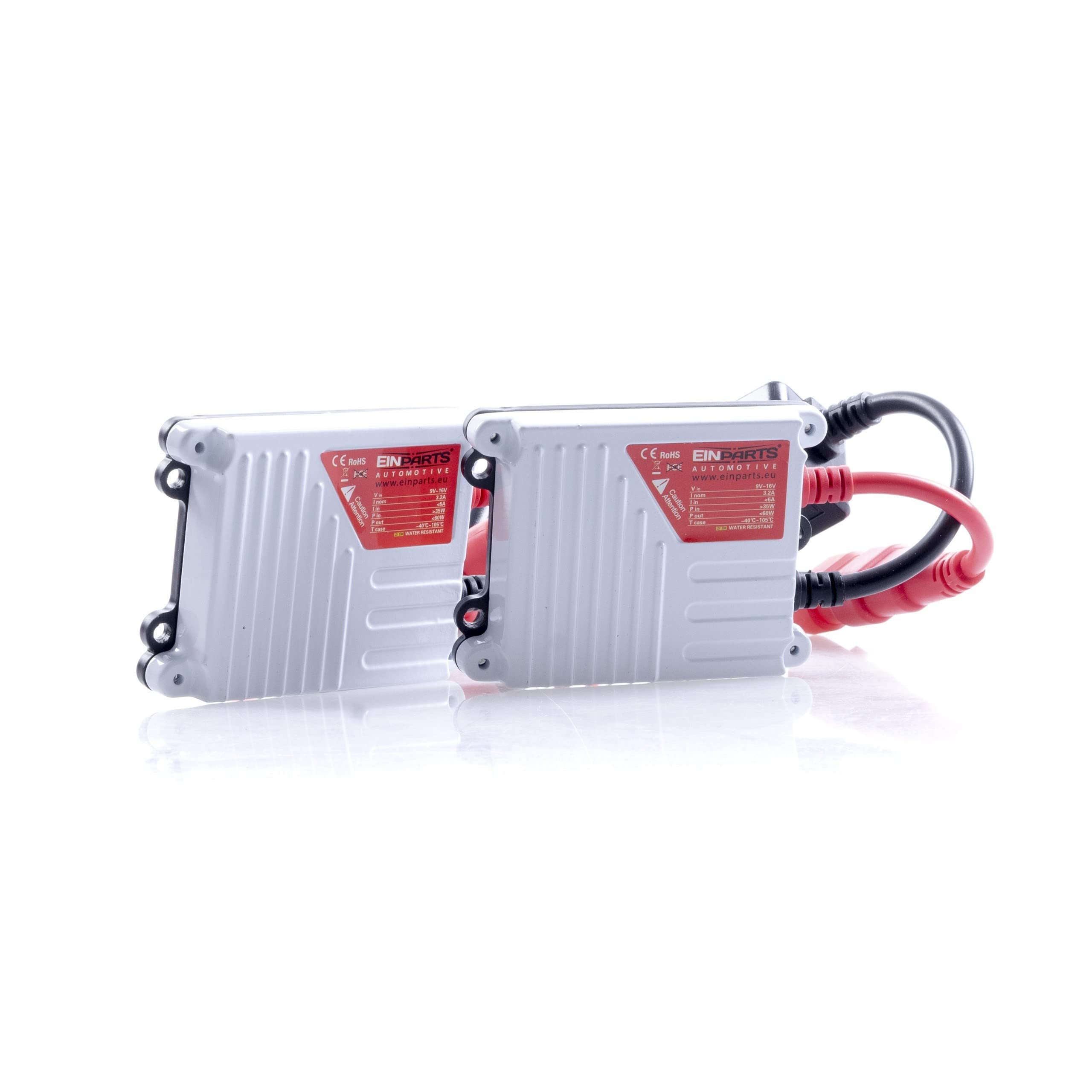 EinParts H7 35W Zestaw Xenon HID 5000K Canbus, Kompletny Zestaw 2x Przetwornica SLIM 12V 35W 2x Żarnik H7M