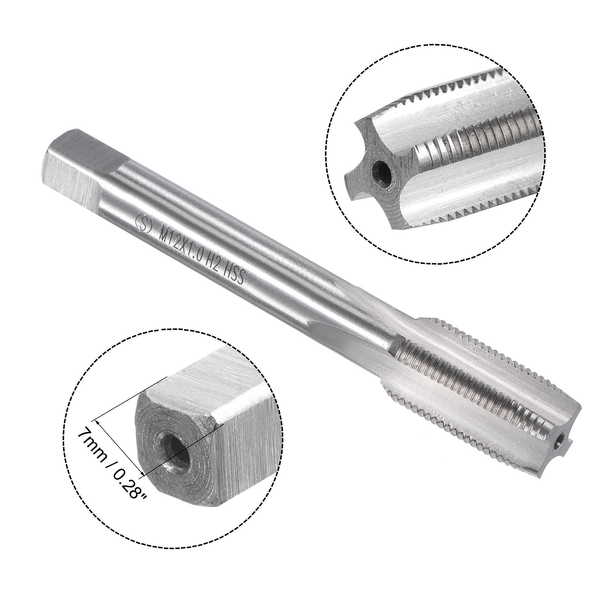 Drill And Tap Set Buy Uxcell 12 X 1.25 Etric Round Die, Achine Thread Left  Hand... M12 Drill