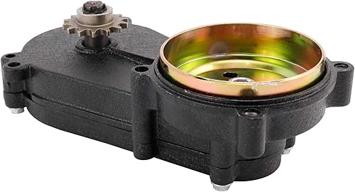 Miniatura 4 de NovelBee Caja de engranajes de transmisión de motocicleta para 47CC 49CC 2-Stroke Motor Mini Pocket Bike (negro)