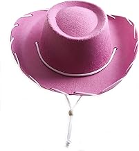 Children's Pink Felt Cowboy Hat