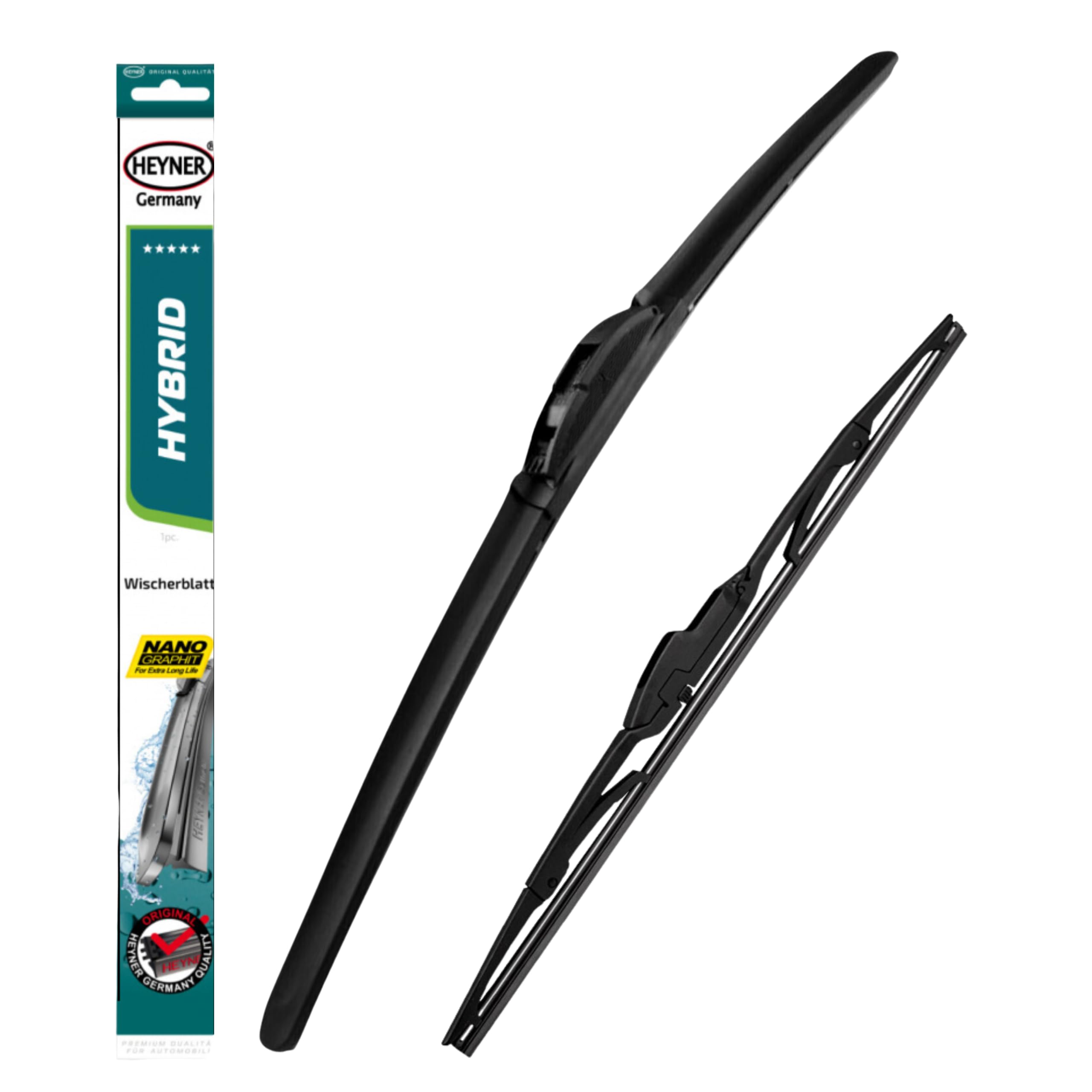 HEYNER Wiper Blades For Toyota Yaris 2011-2019 Front Rear Replacement Set h2812HRC