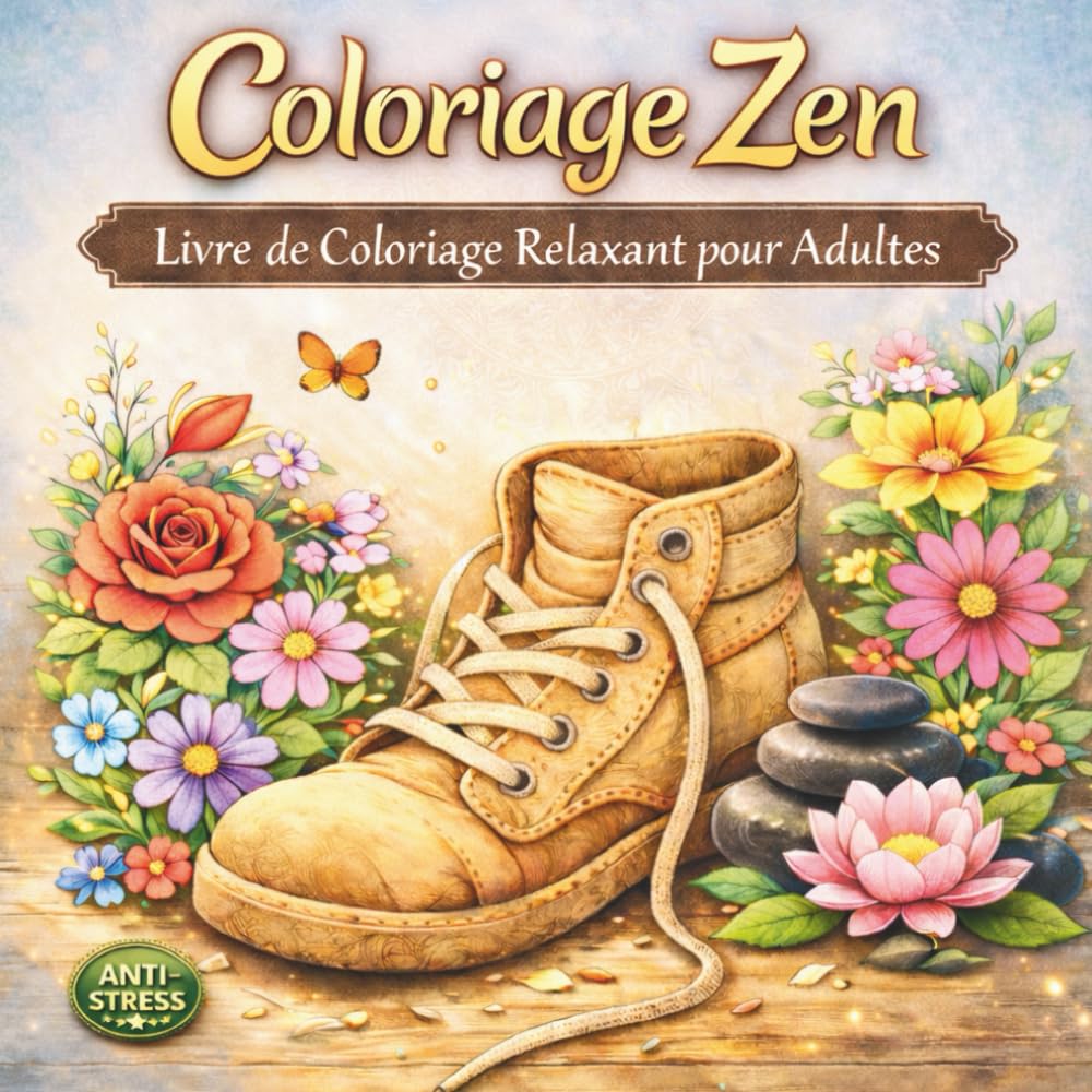 Coloriage Zen: Livre de coloriage relaxant pour adultes