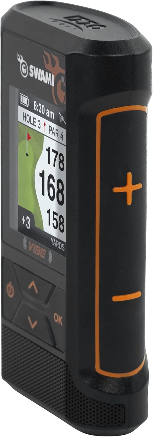 Swami Vibe Golf GPS - Golf GPS Bluetooth Speaker Combo,Lime