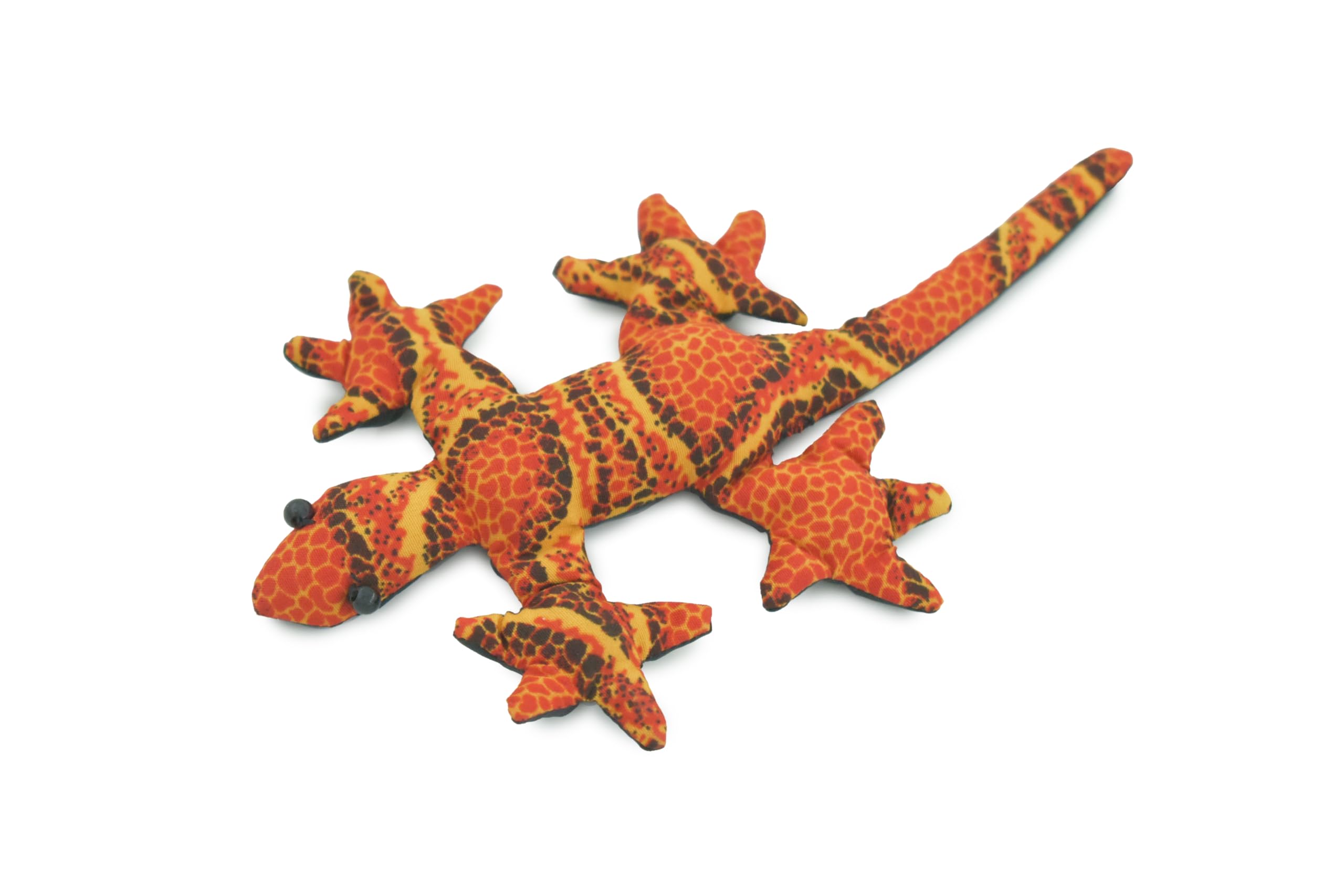 Gecko, Orange, Reptiles, Hand Made, Thailand Sand Creatures, Toy, Paper Weight, Bean Bag, Cornhole 3" TH9 BB67
