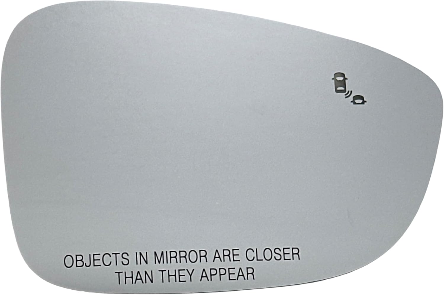 Spieg Driver Side Mirror Glass for Honda Accord 2018-2022 Heated w/Blind Spot Monitoring w/Backing Plate | Left Side View Mirror Glass Compatible with OE 76253-TVA-A21