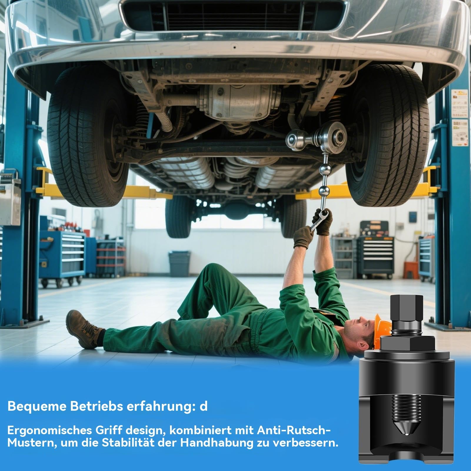 Attrezzo Separatore Giunti Sferici Manico Ergonomico Rinforzato Resistente | Estrattori A Per Snodi Sferici Adatto Per Auto, Camion, ATV E Moto