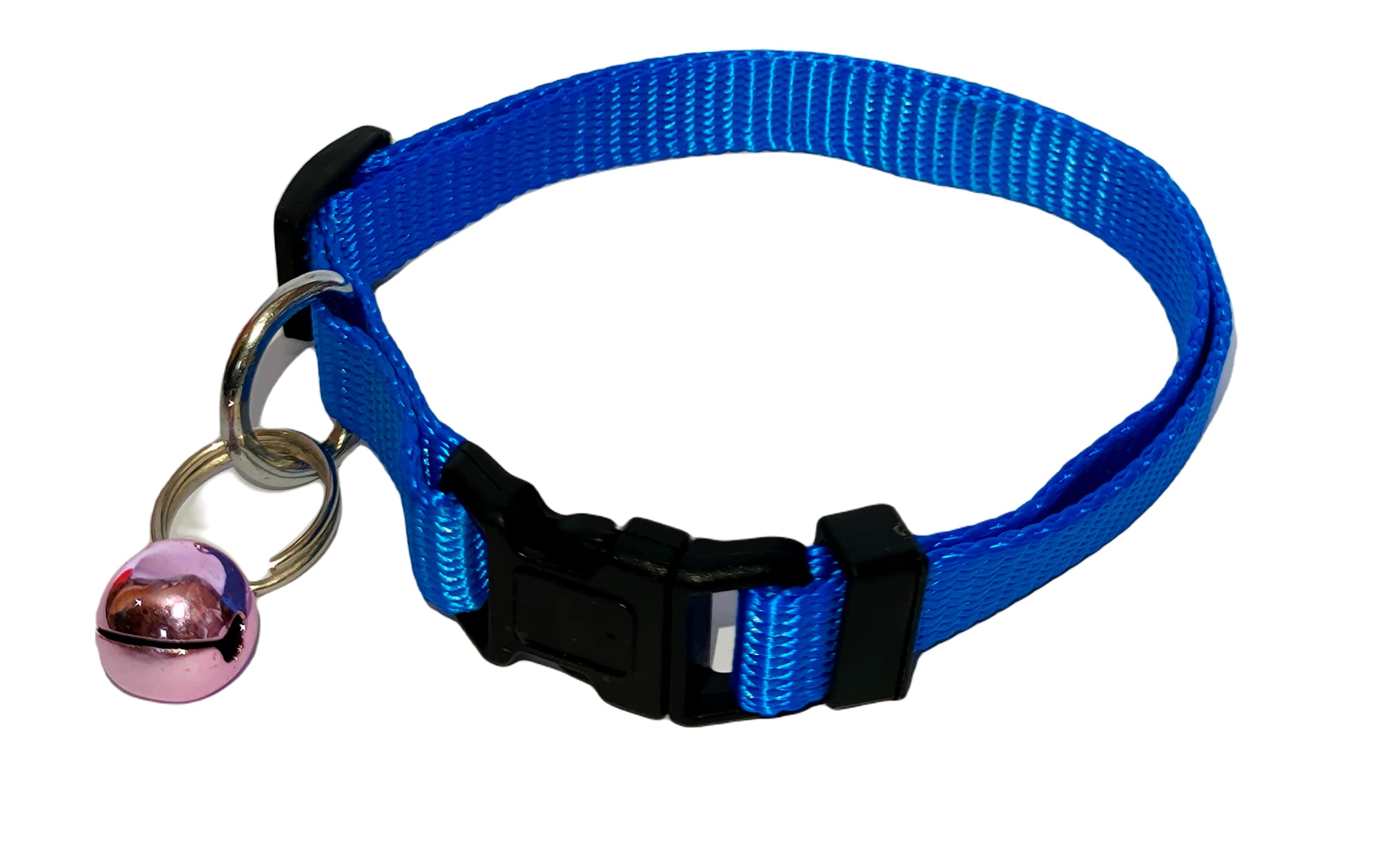 RvPaws Imported Colourfull Collars with Bell for Dog-Puppies and Cat, Small (Blue, 15 MM Puppy) (B09CL8GZ7C) Amazon Price History, Amazon Price Tracker