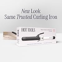 Vista 7 de HOT TOOLS Pro Artist Nano Ceramic Curling Iron/Wand For Smooth, Shiny Hair (1-1/4” in)