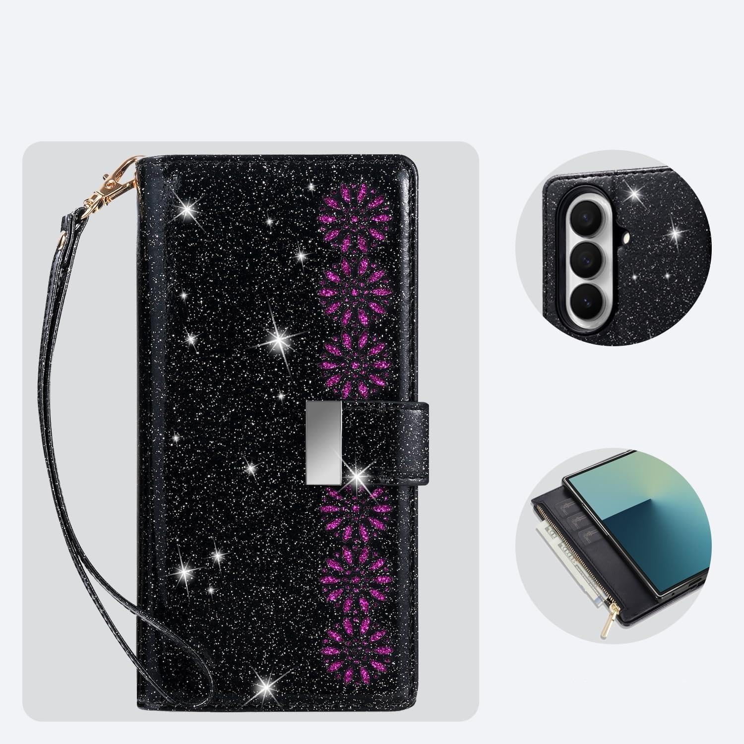 Custodia Per Samsung Galaxy Z Fold 8, Ultra Sottile Slot Schede Case