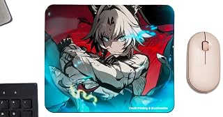 Credit Printing & Merchandise | Honkai Star Rail | HSR | XXL Mouse Pad (280 x 580 x 3 mm) / Small Mouse pad (220 x 175 x 3 mm) Gaming, Office, Personal Use | Fanmade (Feixiao, S)
