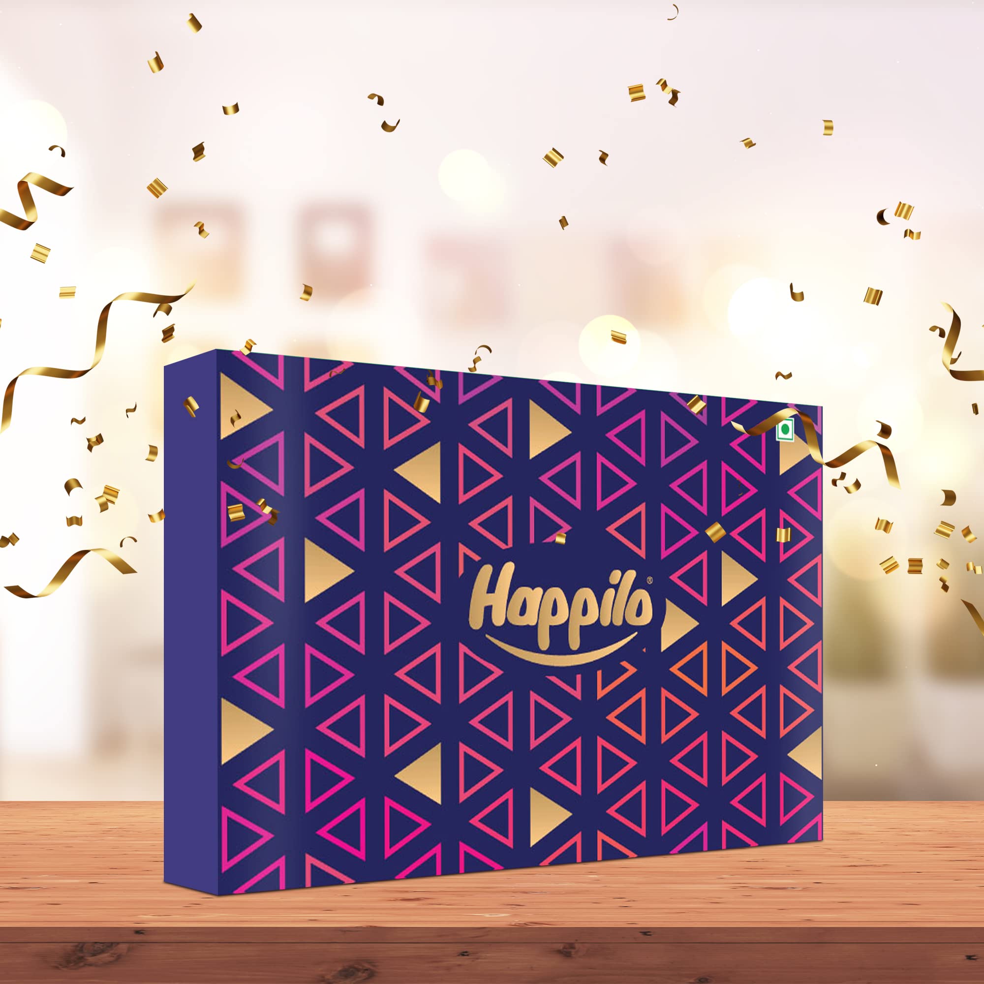 Happilo Dry Fruit Celebrations Gift Tin Box Earth 330g, Ideal for Diwali and Festive Gifting, ‎Roasted Almond & Roasted cashew, Raisin Mix (Green & Black) & Roasted Pista (B0BDX9C9X9) Amazon Price History, Amazon Price Tracker