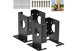 LAVANE 4PCS Post Anchor for 4x4 Posts - Premium Heavy Duty Post...