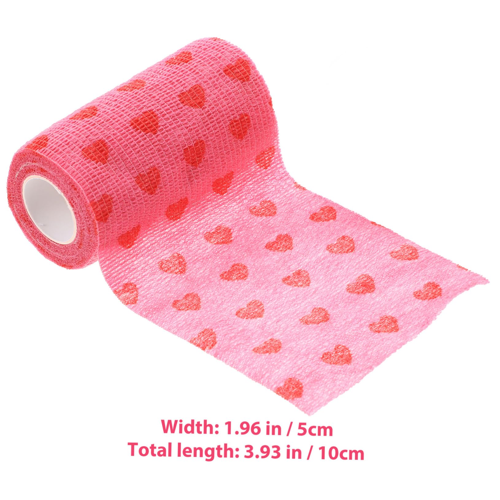 Healeved 6 Pack Self-Adhesive Bandage Wraps Breathable Sports Tape Decorative Athletic Tape Elastic Wraps Non-Woven Tape