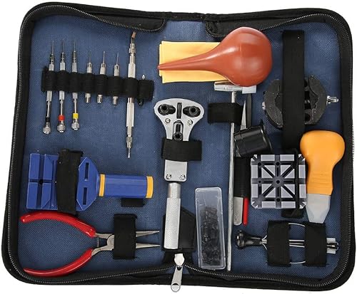 Kit de reparación de reloj, kit de herramientas de reparación de reloj, kit de herramientas de reparación de reloj, juego de herramientas de