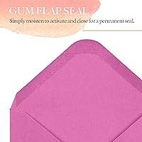 Vista 5 de Sobres para tarjetas de regalo: 160 sobres pequeños, sobres de papel para tarjetas de visita, bolsillos pequeños para sobres a granel, 16 colores, 4