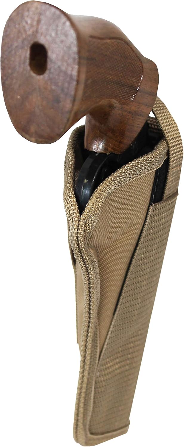 New Barsony Desert Sand Cross Draw Holster for 6" Revolvers