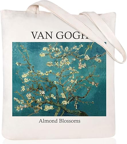 Andeiltech Canvas Tote Bag Aesthetic Cute Vintage Tote Bags Book Shoulder bag Gifts Reusable Grocery Bags for Women