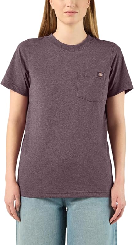 Dickies Women's Short Sleeve Heavyweight Pocket T-Shirt