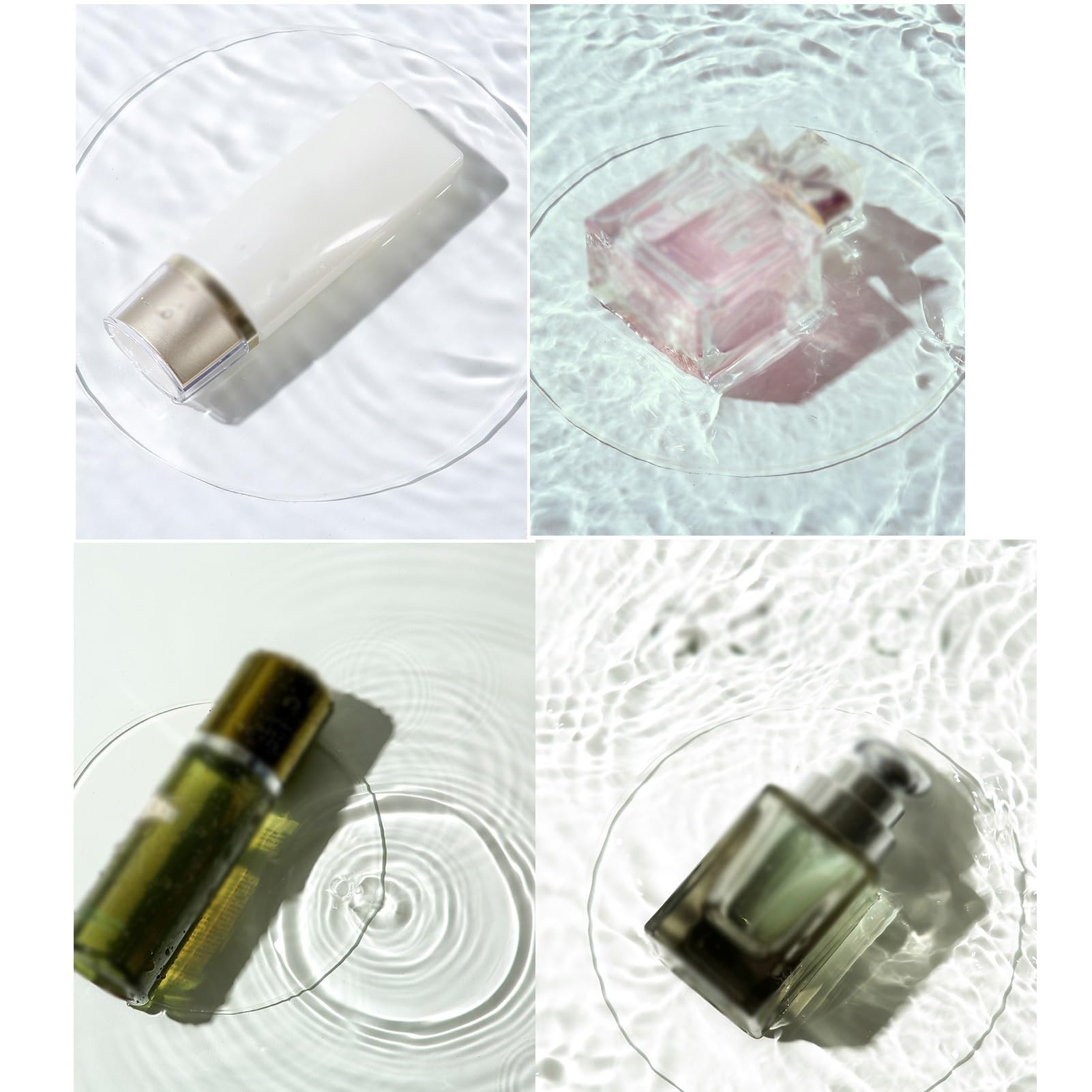 Fotografía en acrílico, Tanque de Agua Poco Profundo, Transparente, Varios tamaños(40x40x5.5cm/16x16x2.2in)