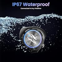 Vista 6 de Auriculares de intercomunicador Bluetooth para casco Y3 (más adecuados para parejas), teléfono de respuesta automática, música, intercomunicador