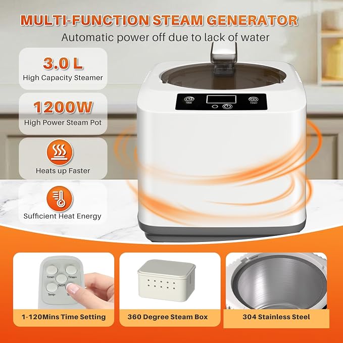 Sauna Infrarroja Portátil TOREAD 1200W con Control Remoto miniatura 5