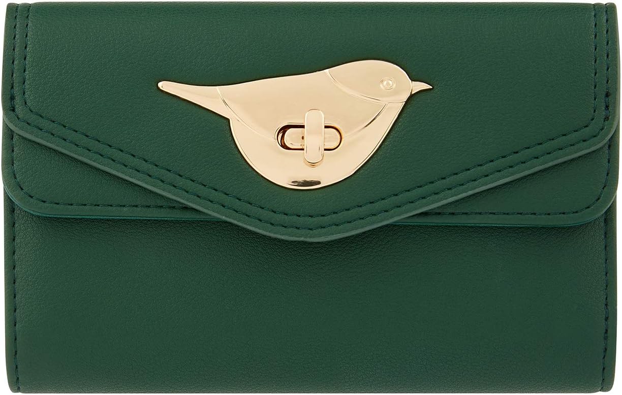 Accessorize London Women's Clutch (Green)