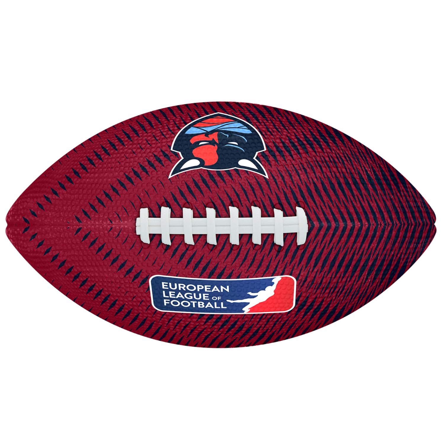 Wilson ELF Team Tailgate Hamburg Jr Ball WF4014601XB, Unisex American Football Balls, Blue, 7 EU