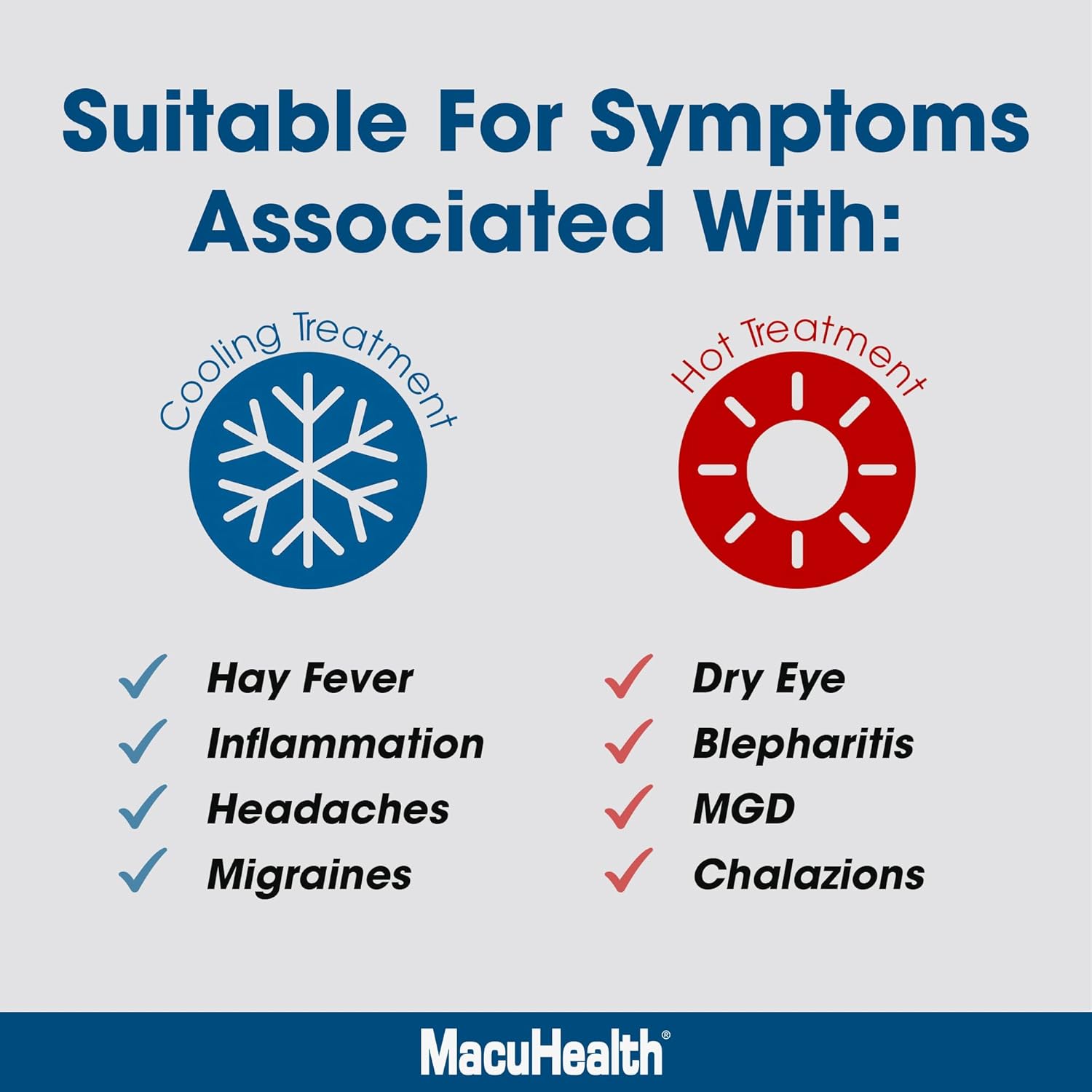 MacuHealth MacuMask Essential - Moist Heat Eye Compress for Dry Eyes, Blepharitis, MGD & Digital Eye Strain, Adjustable Strap, SterilEyes Technology, Microwave & Freezer Safe, Hot or Cold Compress - Image 3