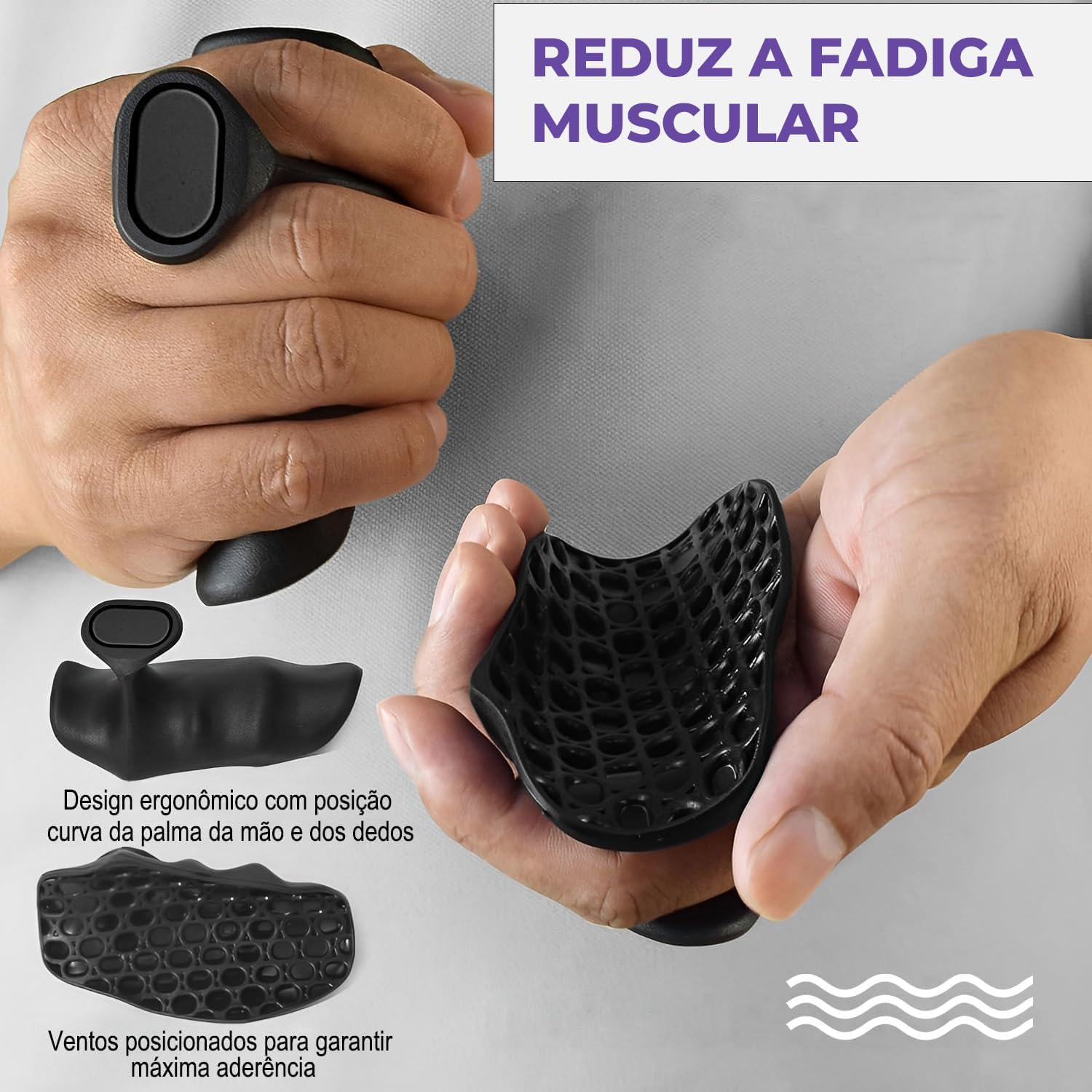 Luva de Academia Grip Antiderrapante com Protetor Palmar – Unissex, Musculação e Crossfit - Ideal para Treino, Academia, Crossfit e Exercícios - Inclui Estojo Luva de Academia Grip Antiderrapante com Protetor Palmar – Unissex, Musculação e Crossfit - Ideal para Treino, Academia, Crossfit e Exercícios - Inclui Estojo