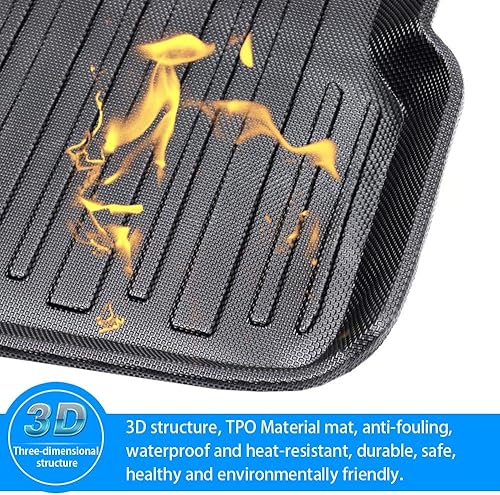 Miniatura 6 de Powerty Compatible con el maletero Mercedes-Benz GLE W166 2015-2019 para todo tipo de clima TPO material mejorado (no apto para GLE 350 2020 con 5