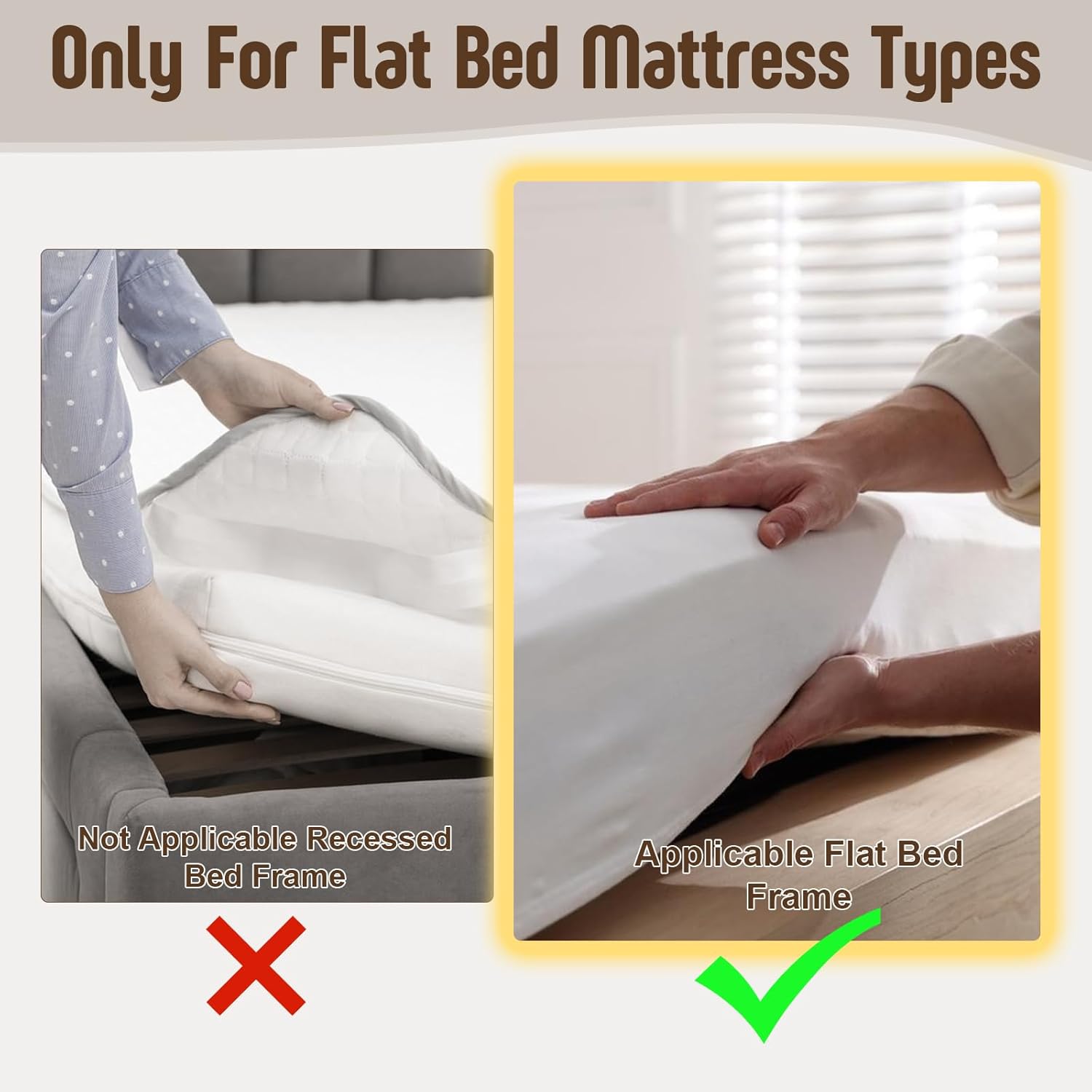Mattress Lifter and Bed Sheet Tucker Tool Set 2PCS Upgraded Acacia Wood Mattress Lifter Wedge and Bed Maker Tool, Reusable, Comfort Grip and Lever-Action Lift for Tuck Sheets or Bed Skirts