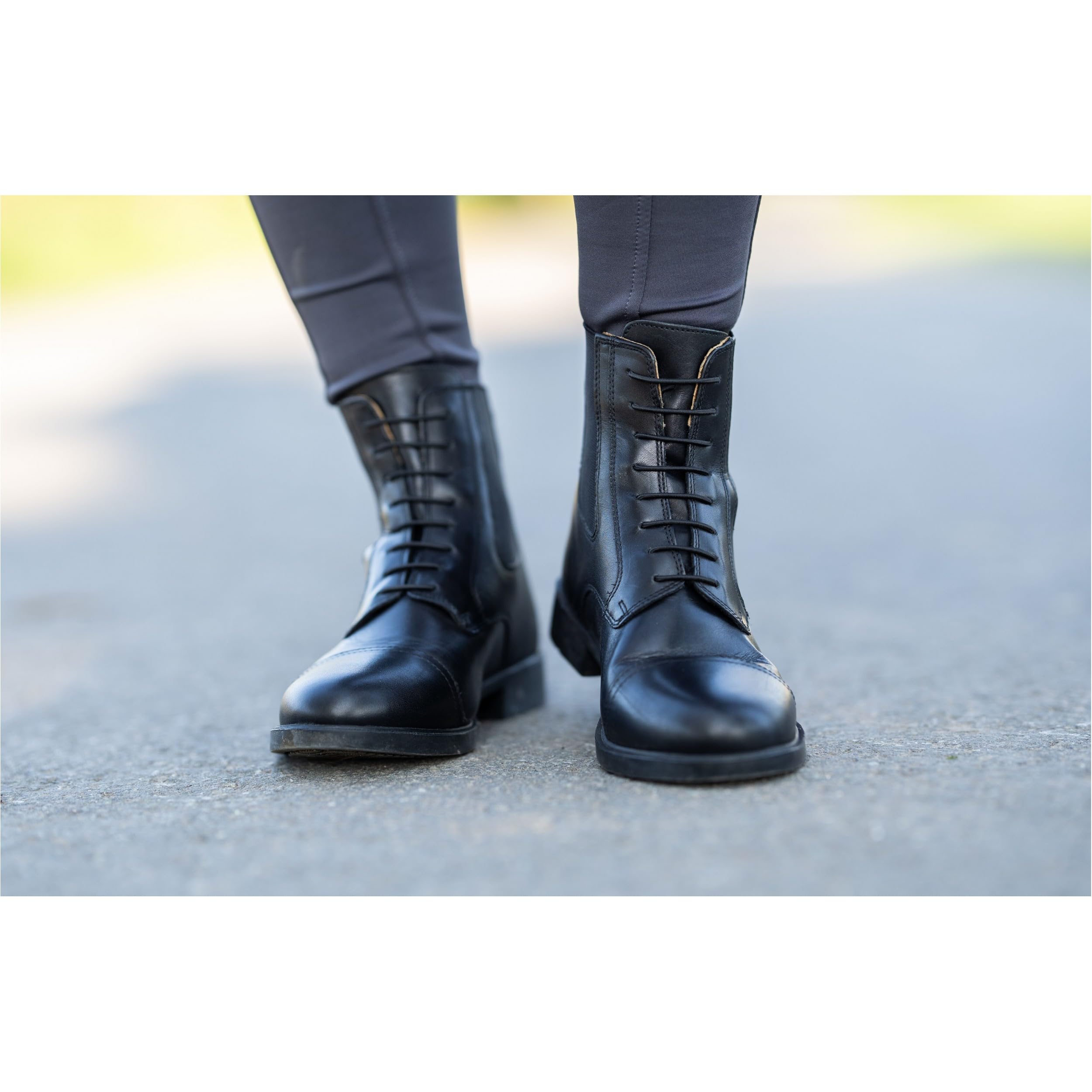 Jodhpur Reitstiefeletten CLASSIC BZ Lace Leder in 2 edlen Farben