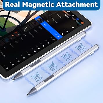 Surface Stylus for Pro/Go Devices, Compatible with Windows 11/10/8/7/6/5/4/3