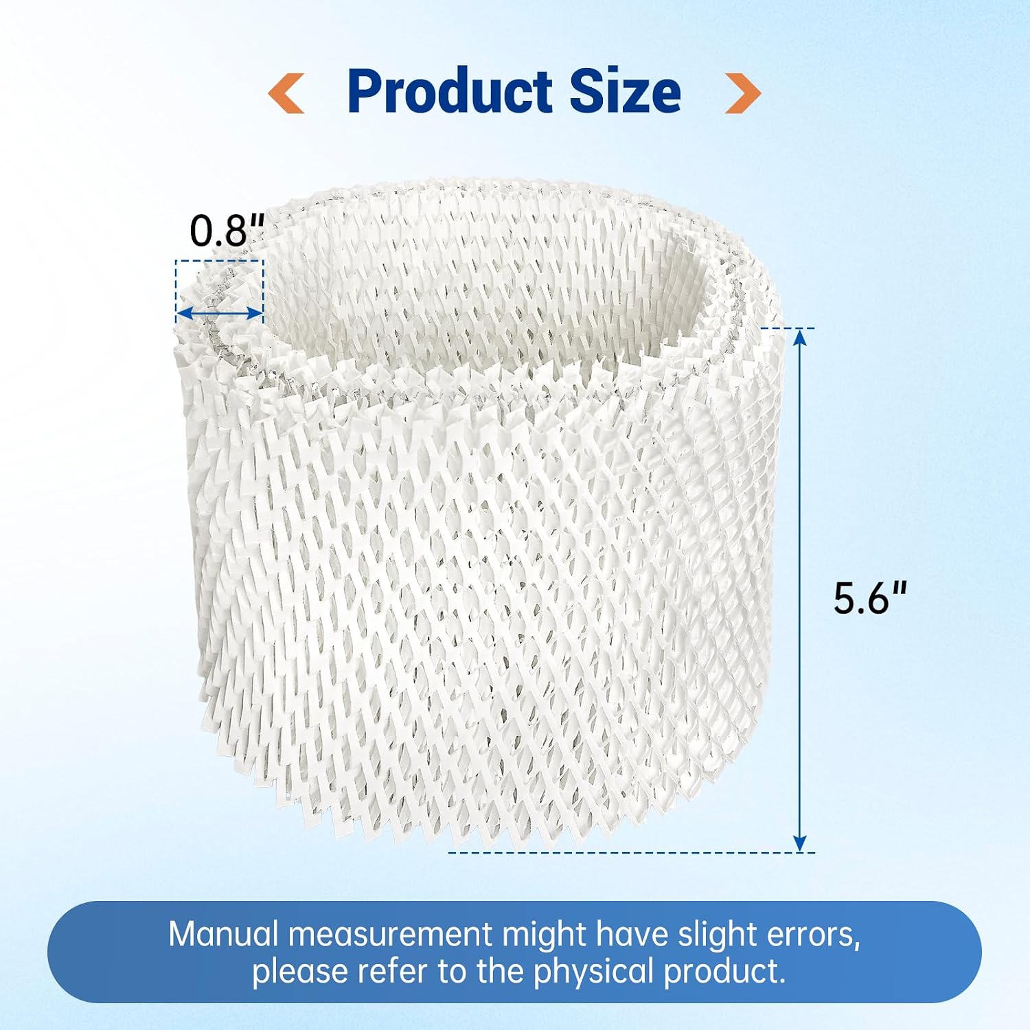 Keycci HC-888 Humidifier Filters Compatible with Walgre ens Humidifier, LHoneywell HC 888, Filter C, HEV-320, HCM 890 Series, Replace for Walgre ens Humidifier Filters, 4 Pack