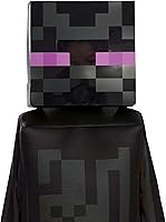 Vista 3 de Disguise Minecraft Disfraz infantil de Enderman Deluxe, disfraz oficial de Minecraft para niños, talla 14/16