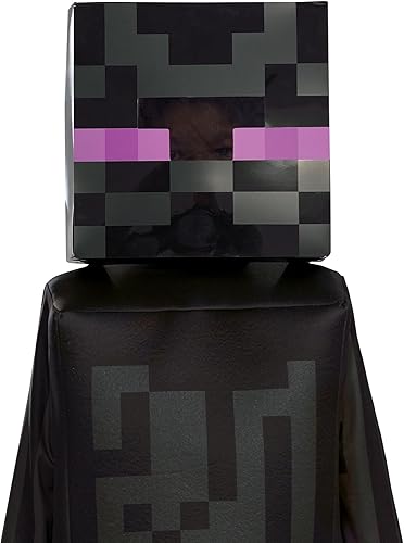 Miniatura 3 de Disguise Minecraft Child Enderman Deluxe Costume, Official Minecraft Kids Costume Outfit